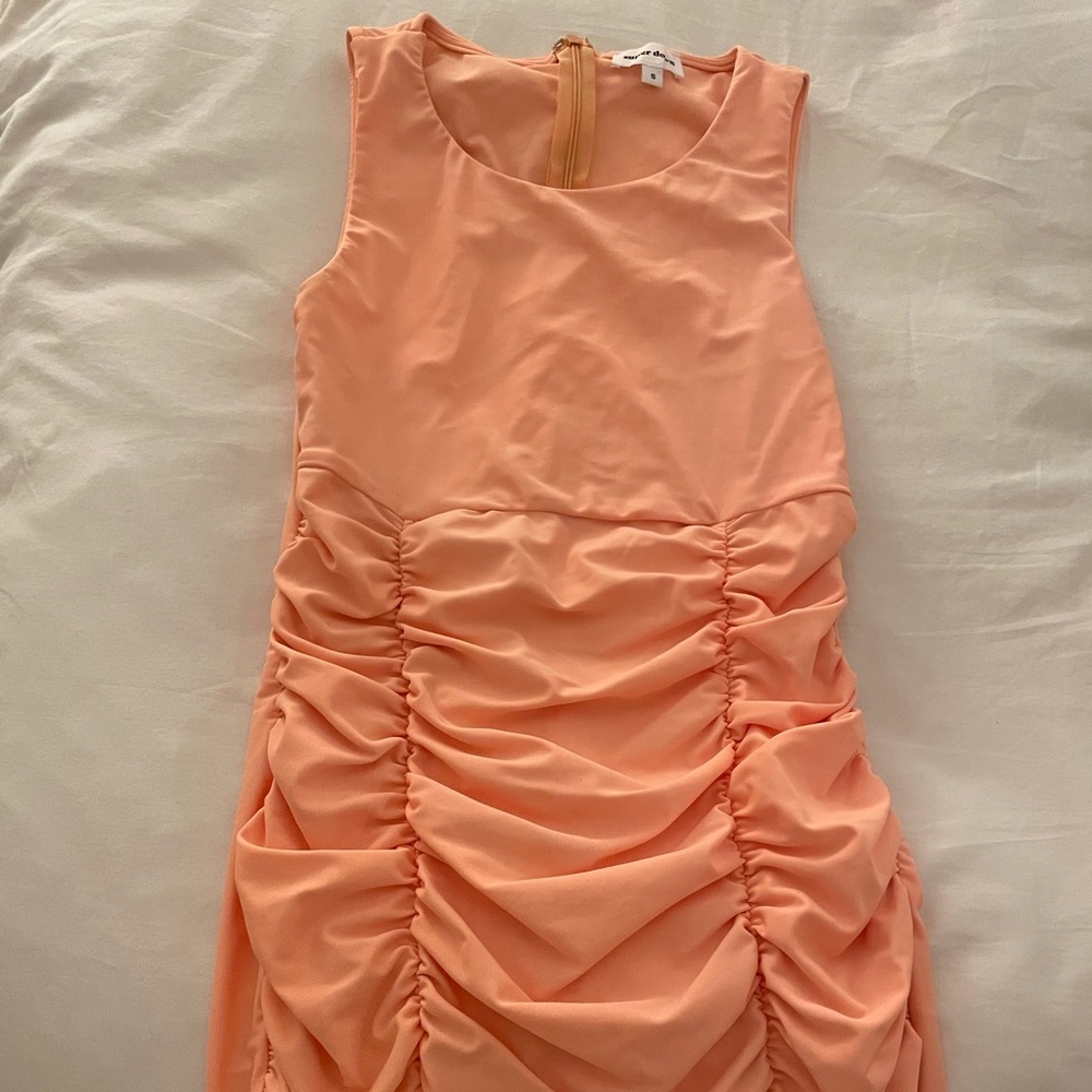 Orange revolve dress